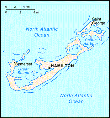 [Country map of Bermuda]