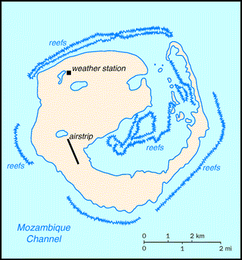 [Country map of Europa Island]