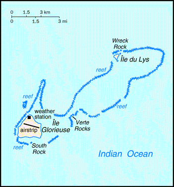 [Country map of Glorioso Islands]