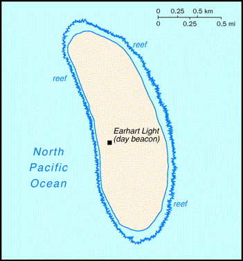[Country map of Howland Island]
