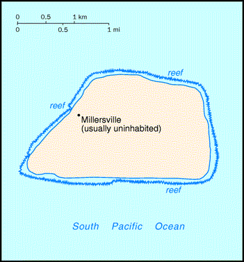 [Country map of Jarvis Island]