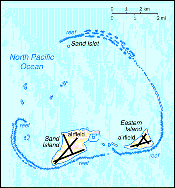 [Country map of Midway Islands]