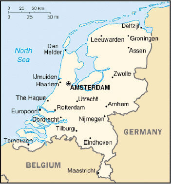 [Country map of Netherlands]