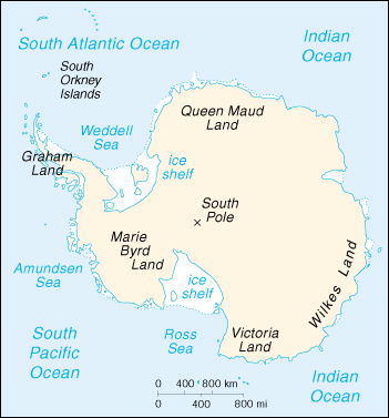 [Country map of Antarctica]