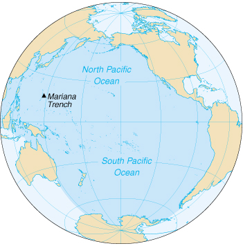 [Country map of Pacific Ocean]