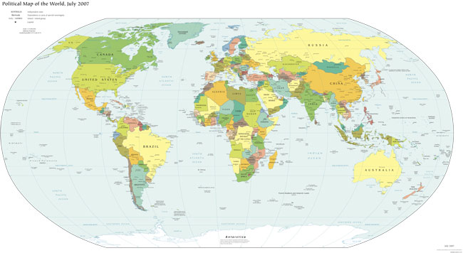 Political Map of the World