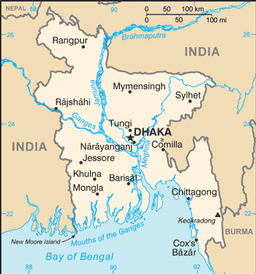 Map of Bangladesh