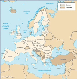 Map of European Union