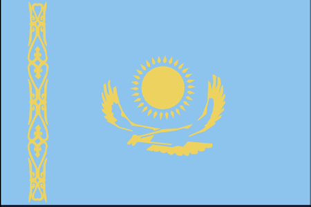 Flag of Kazakhstan