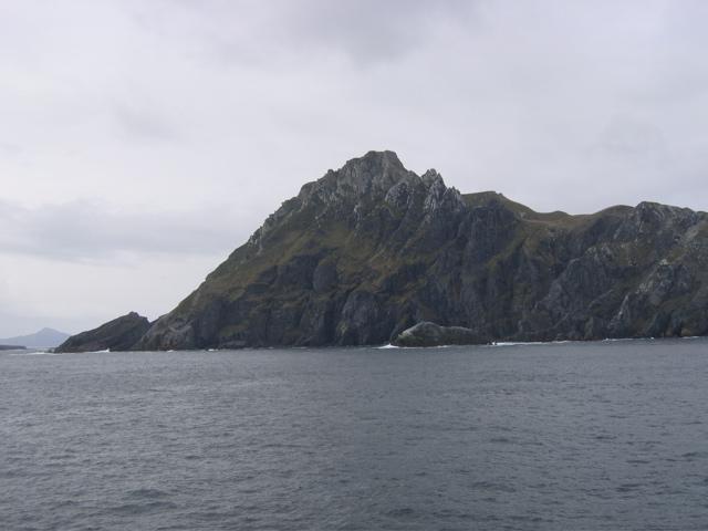 Cape Horn, named after a city in the Netherlands, is the southernmost headland of the Tierra del Fuego archipelago in southern Chile. It is frequently referred to as the "sailors' graveyard" because the waters around the area are particularly hazardous due to strong winds, large waves, strong currents, and icebergs.