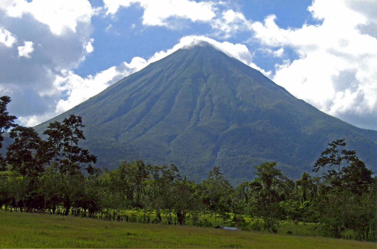 Located in the central part of the country, Arenal Volcano remains active, treating visitors to steady rumbles and displays of fire from its cone.