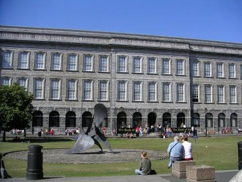 Trinity College in Dublin.