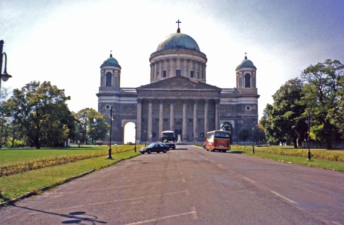 Esztergom Basilica is the largest church in Hungary.