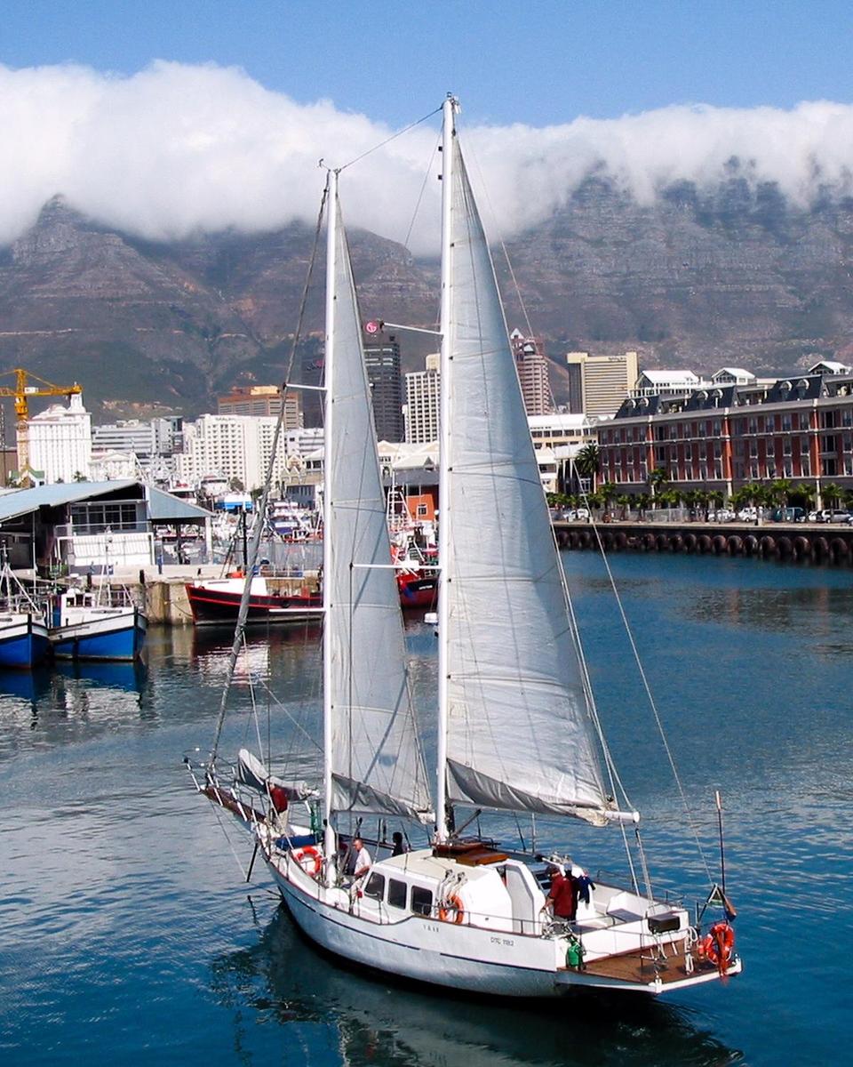 The picturesque Victoria and Albert Waterfront in Cape Town, affords photographers a wide range of opportunities. With Table Mountain as a scenic backdrop, marine vessels of all kinds can be seen coming and going from this working harbor and residential marina.