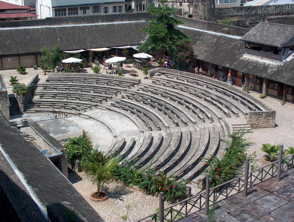 Amphitheater near the Old Arab Fort, Stone Town.