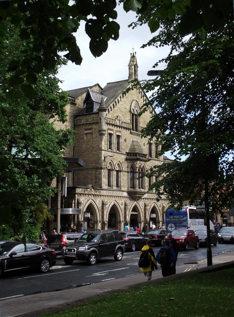 The Theatre Royal in York dates dates back to 1744; it sits on the site of the medieval St. Leonard's Hospital. Parts of the old hospital can still be seen in the archways and walls. Under the stage is a well that is believed to date back to the Roman era in York's history.