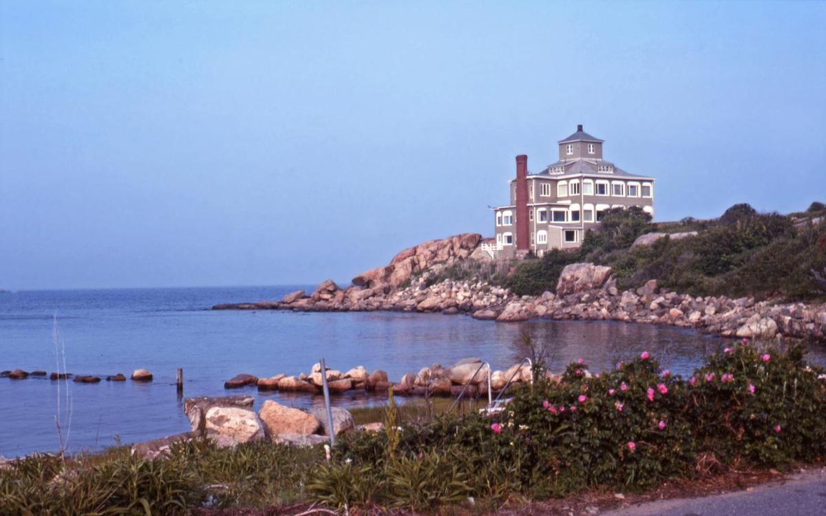Seaside view at Gloucester, Massacusetts. Settled in 1623, the city - long a fishing and seafood center - claims to be America's oldest seaport.
