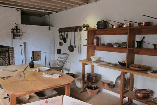 Monticello's primary kitchen.
