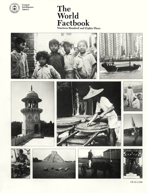 1983 World Factbook Front Cover