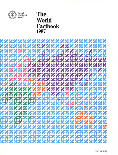 1987 World Factbook Front Cover