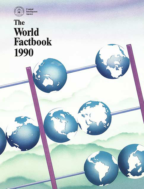 1990 World Factbook Front Cover
