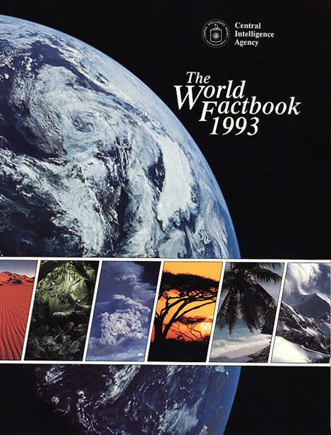 1993 World Factbook Front Cover