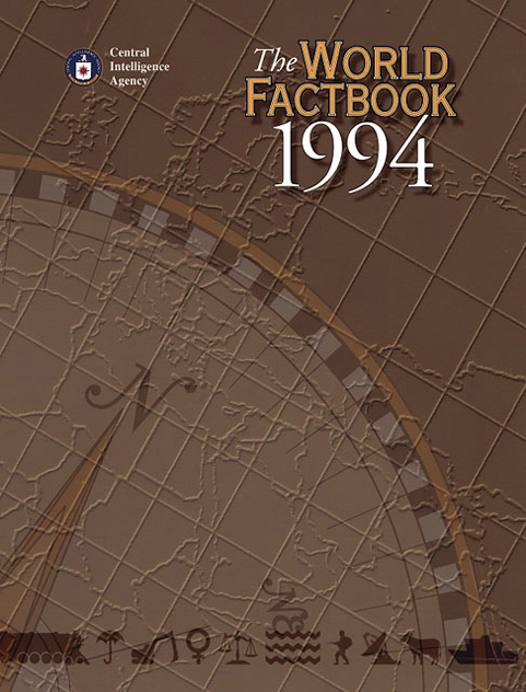 1994 World Factbook Front Cover