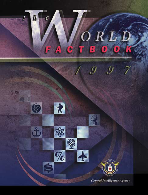 1997 World Factbook Front Cover