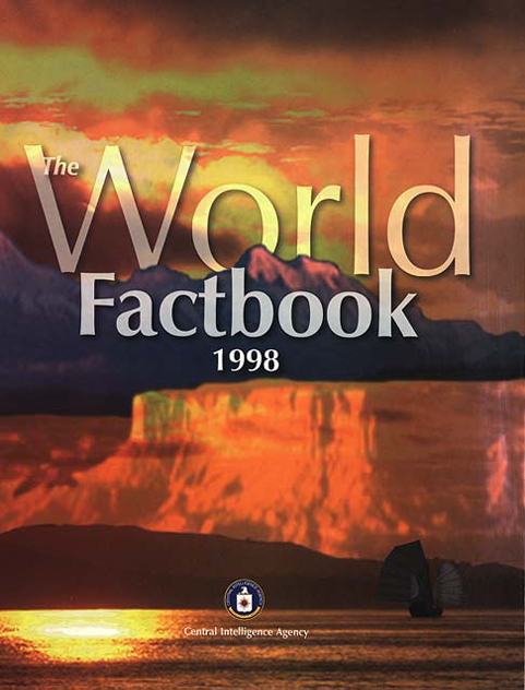 1998 World Factbook Front Cover
