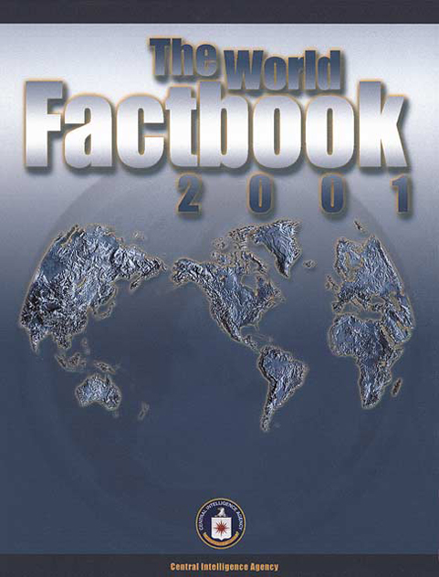 2001 World Factbook Front Cover
