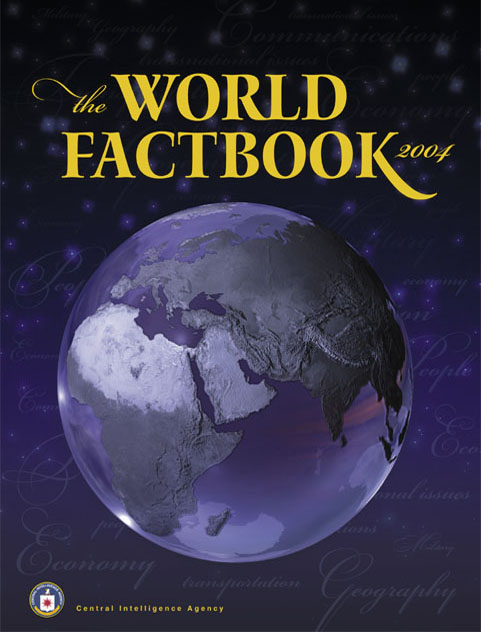 2004 World Factbook Front Cover