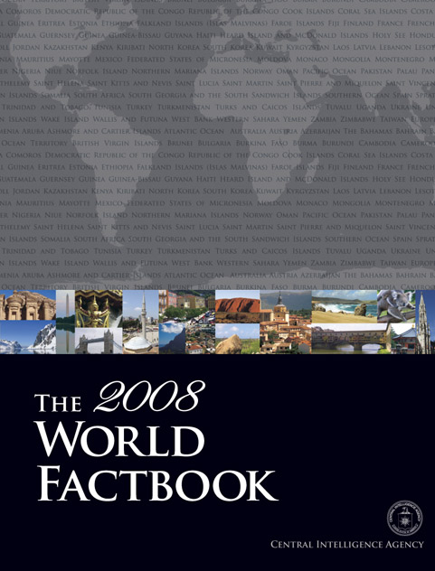 2008 World Factbook Front Cover