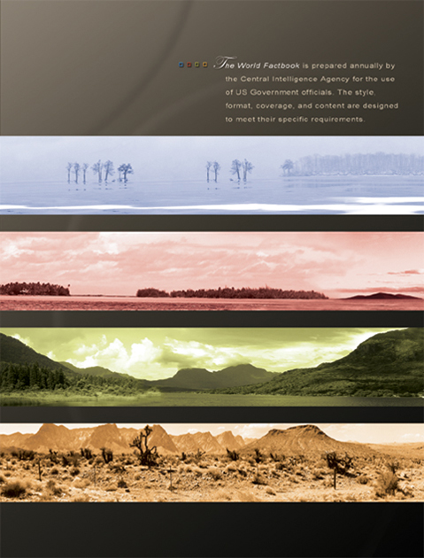 2009 World Factbook Back Cover