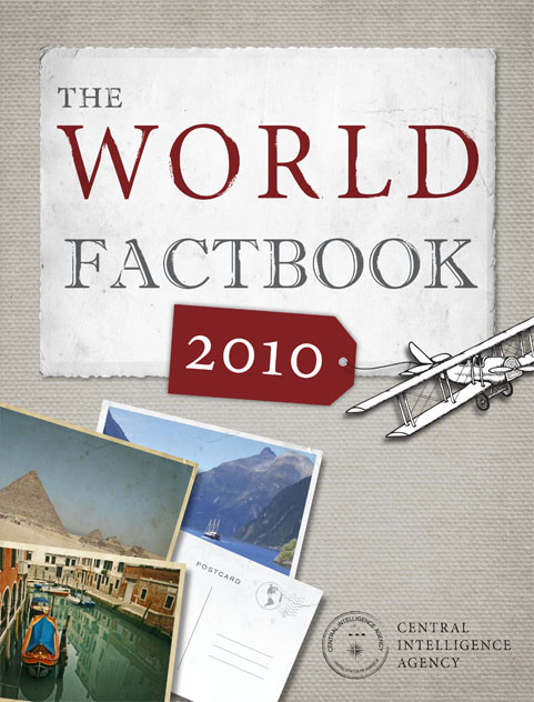 2010 World Factbook Front Cover
