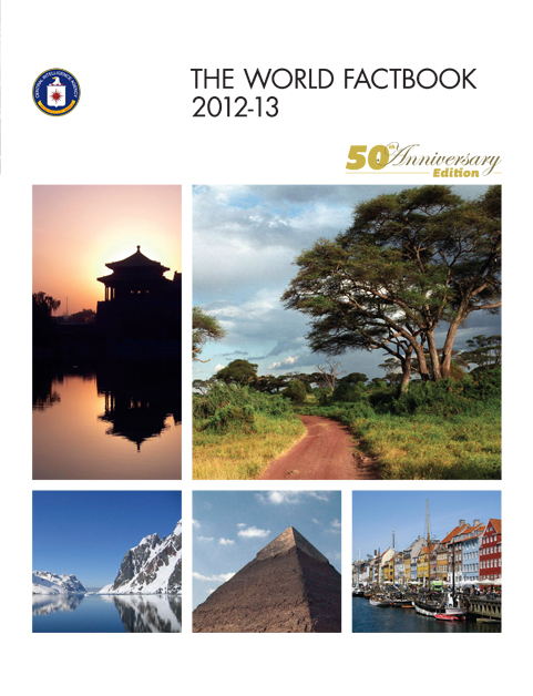 2012 World Factbook Front Cover