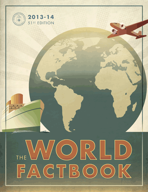 2013 World Factbook Front Cover