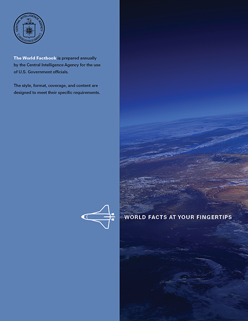 2016 World Factbook Back Cover