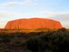 Uluru (Ayers Rock) is an inselberg, or island mountain, found in the Northern Territory near Alice Springs - in the middle of Australia's Outback. It is a large sandstone rock formation that the aborigines of the area hold sacred.