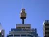 The Sydney Tower is the tallest free-standing structure in the city and the second-tallest in Australia. The tower stands 309 m (1,014 ft) above the central business district.