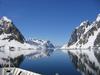 LeMaire Channel between Booth Island and the Antarctic Peninsula.