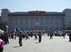 The National Museum of China on Tiananmen Square in Beijing. Completed in 1959, the museum's mission is to educate about the arts and history of China.