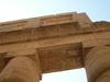 The lintels of the Great Hypostyle Hall at Karnak also display hieroglyphs. 