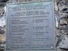 Plaque with the names of the leaders of the April 1916 Easter Uprising executed at the jail in early May 1916 in the courtyard of the Kilmainham Gaol in Dublin. 