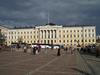 Formerly the Senate Building, the Palace of the Council of State on Senate Square in Helsinki now houses the offices of the prime minister as well as the cabinet.