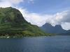 Moorea in the Society Islands.