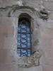 A metal window grating at the Jvari Monastery (Monastery of the Cross) at Mtskheta.