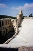 The Odeon of Herodes Atticus in Athens.