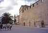 Outside the walls of historic Trogir. The town's 2300 years of continuous urban tradition (Greek, Roman, Venetian, Habsburg) have left a fascinating and unique concentration of palaces, churches, towers, and fortifications. In 1997, Trogir was inscribed onto the UNESCO list of World Heritage Sites.