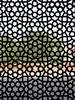 Elaborate latticework on the grounds of Humayun&apos;s Tomb.