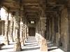 Pillars in the Quwwat ul-Islam Mosque reused from a Jain temple, Qutab complex, Delhi. 